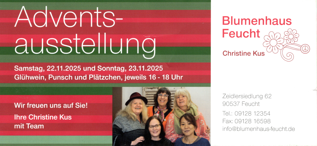 Adventsausstellung
22.11.2025
23.11.2025